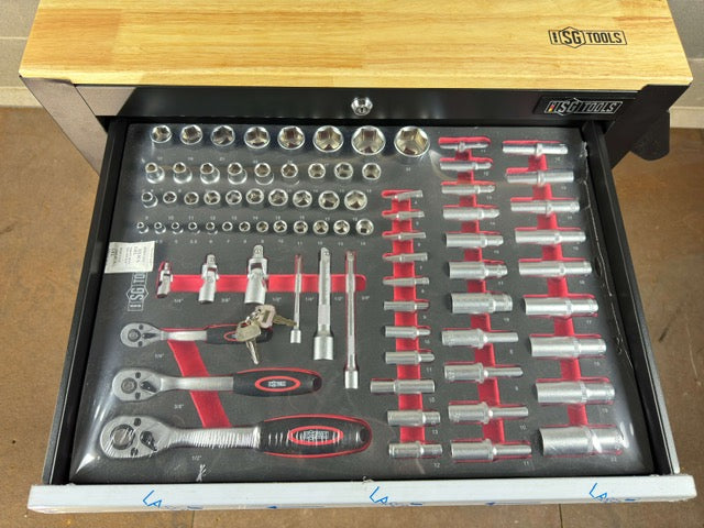 50% Off!!! Heavy Duty 7 Drawer Tool Trolley Cabinet - 6 Trays of Professional Tools