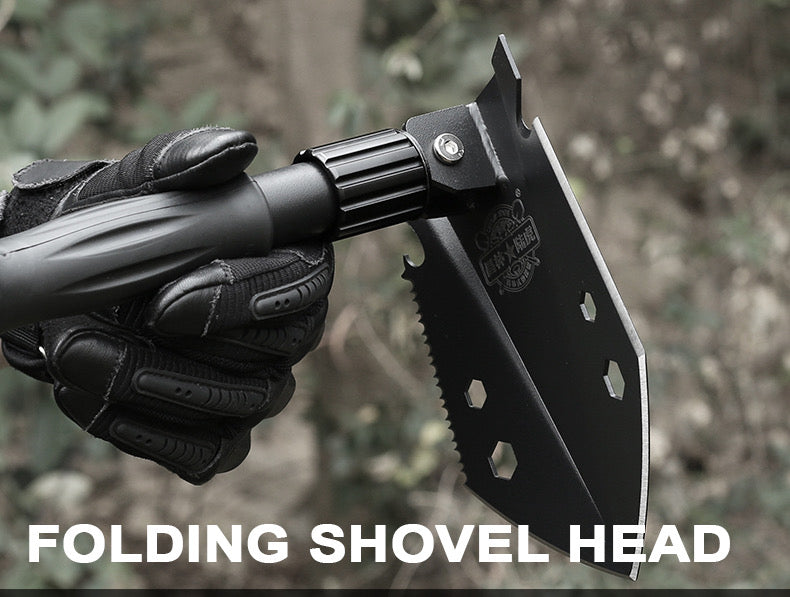 700mm Multifunction Tactical Shovel Outdoor Folding Camping Survival Tools