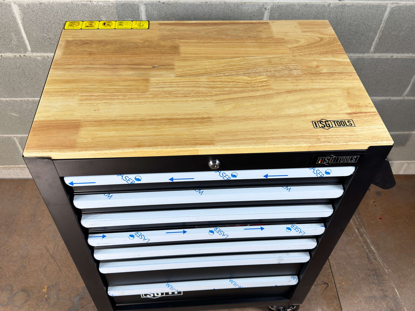 50% Off!!! Heavy Duty 7 Drawer Tool Trolley Cabinet - 6 Trays of Professional Tools