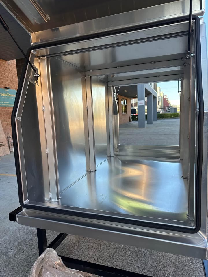 800mm Mini Canopy - 2.5mm Aluminum Flat Plate - Marine Grade