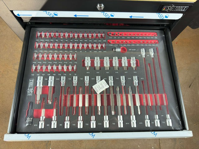 50% Off!!! Heavy Duty 7 Drawer Tool Trolley Cabinet - 6 Trays of Professional Tools