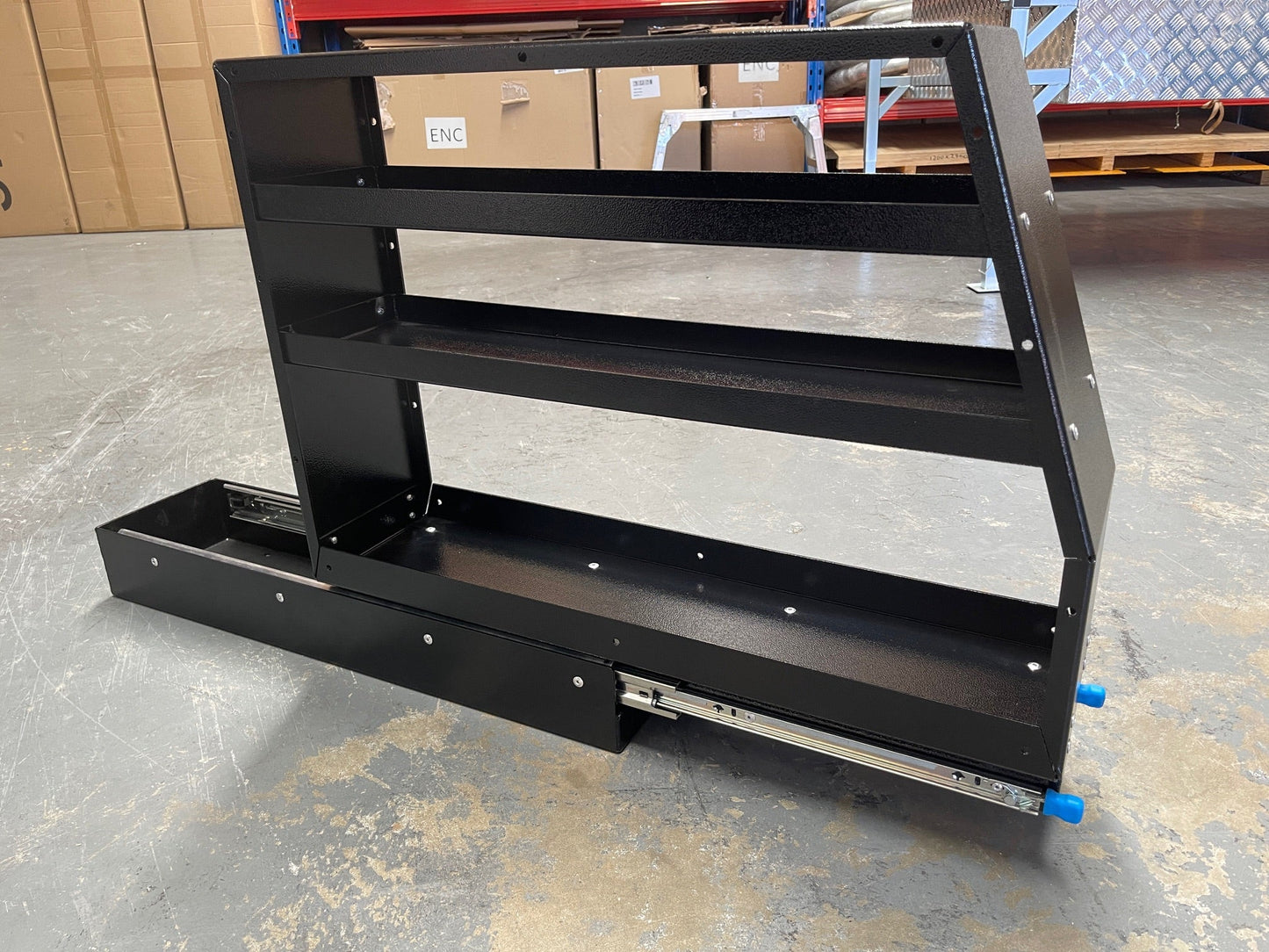 300mm Pantry - Canopy Pantry - Powder Coated in Black