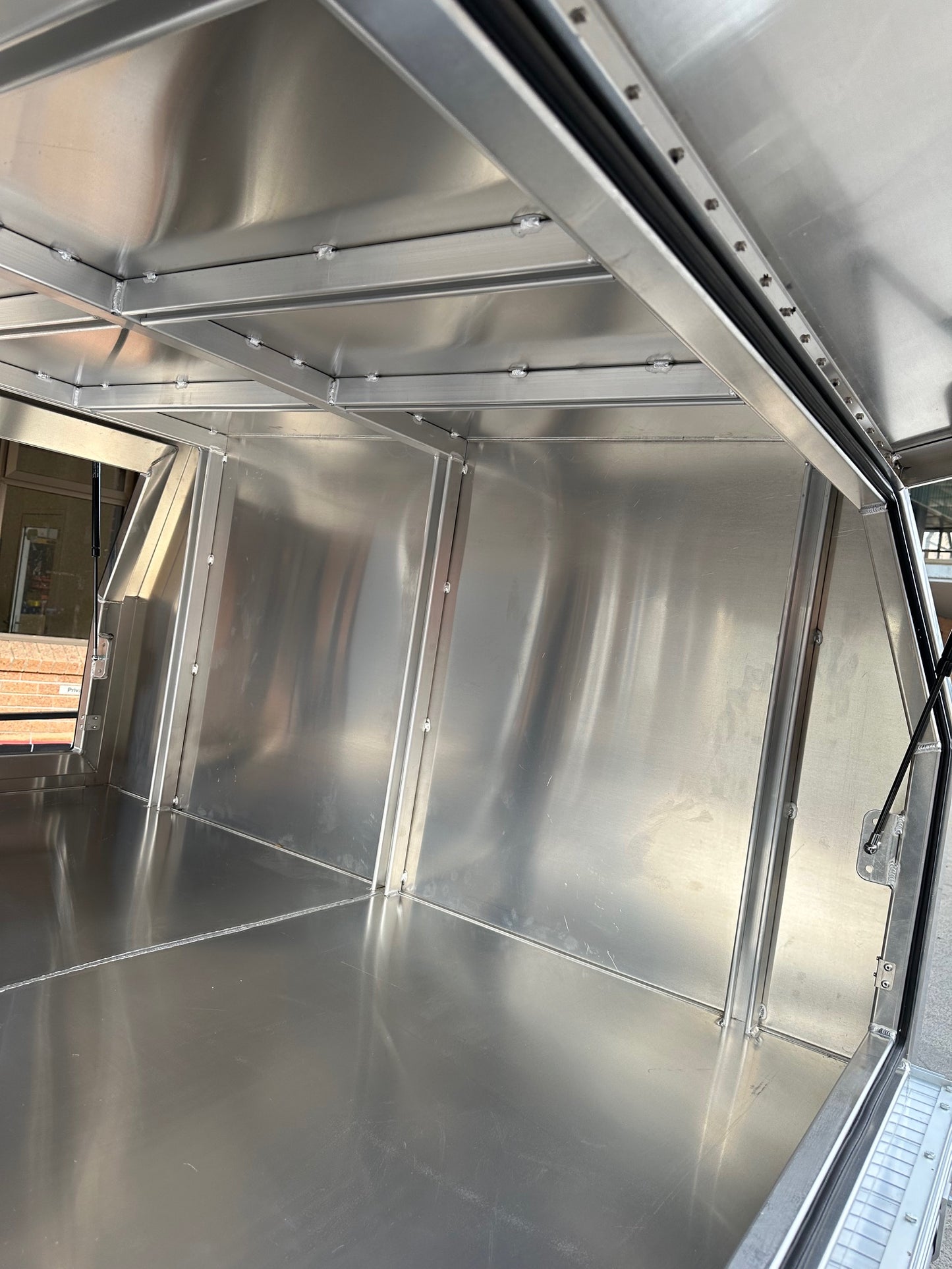 New Arrival!!! 1800mm Standard Canopy - 2.5mm Aluminium Flat plate - 3 Doors