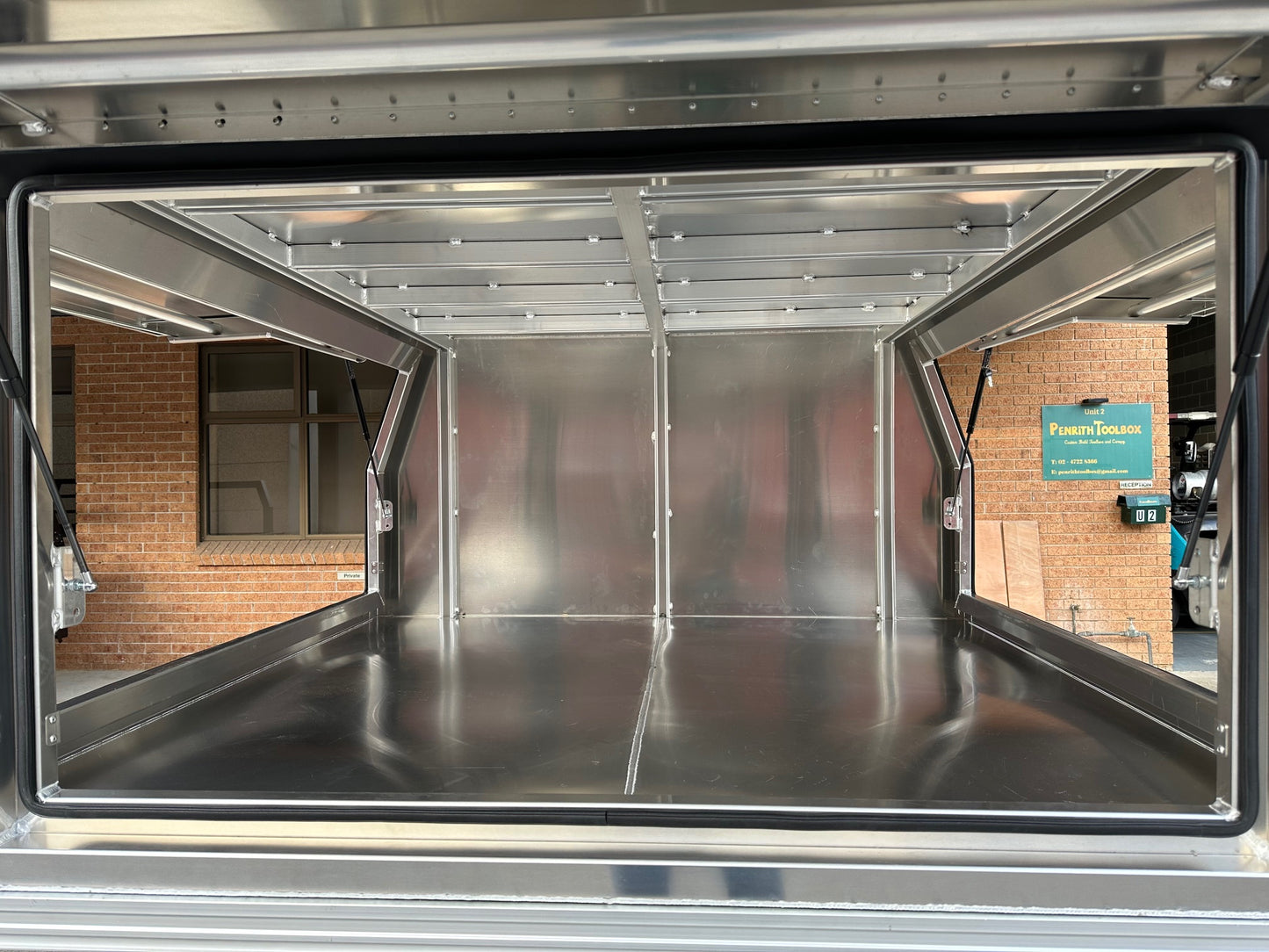 New Arrival!!! 1800mm Standard Canopy - 2.5mm Aluminium Flat plate - 3 Doors