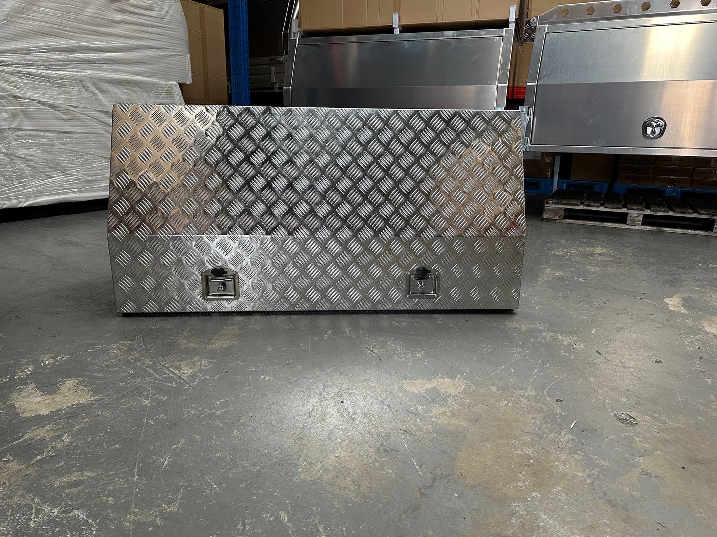 1400mm Aluminum Checker plate toolbox with 5 Drawers