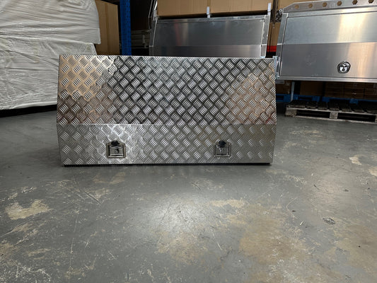 1400mm Aluminum Checker plate toolbox with 5 Drawers