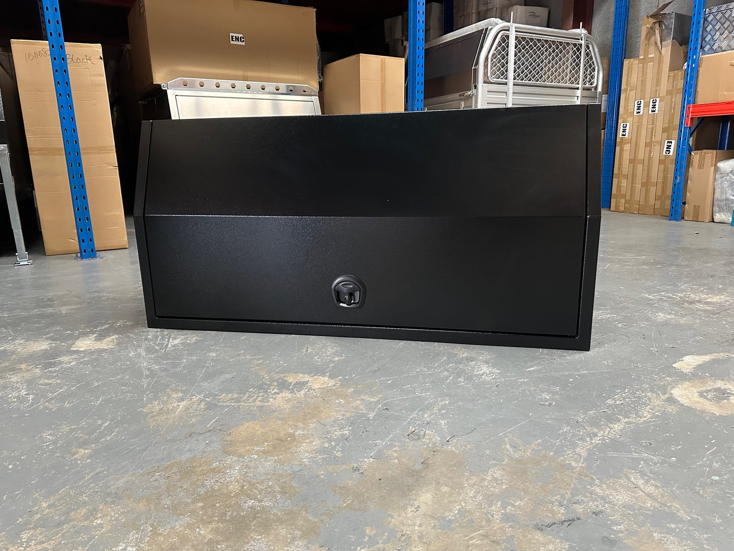 Black 1500mm x 550mm x 820mm Toolbox - Full Door