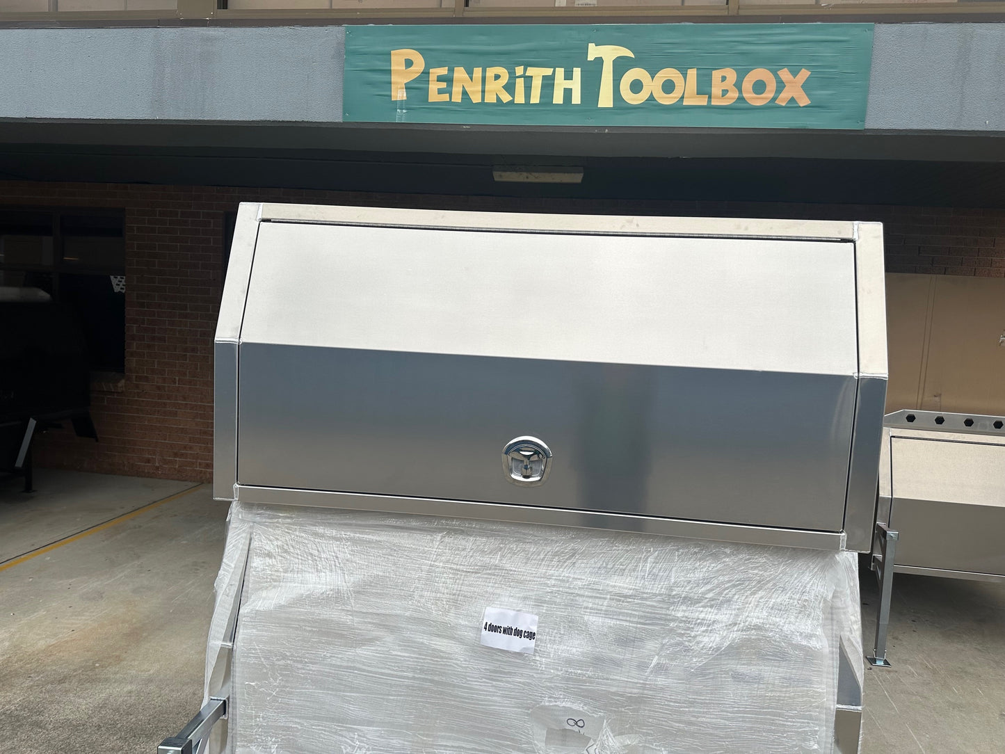 New Arrival!!! 1800mm Standard Canopy - 2.5mm Aluminium Flat plate - 3 Doors