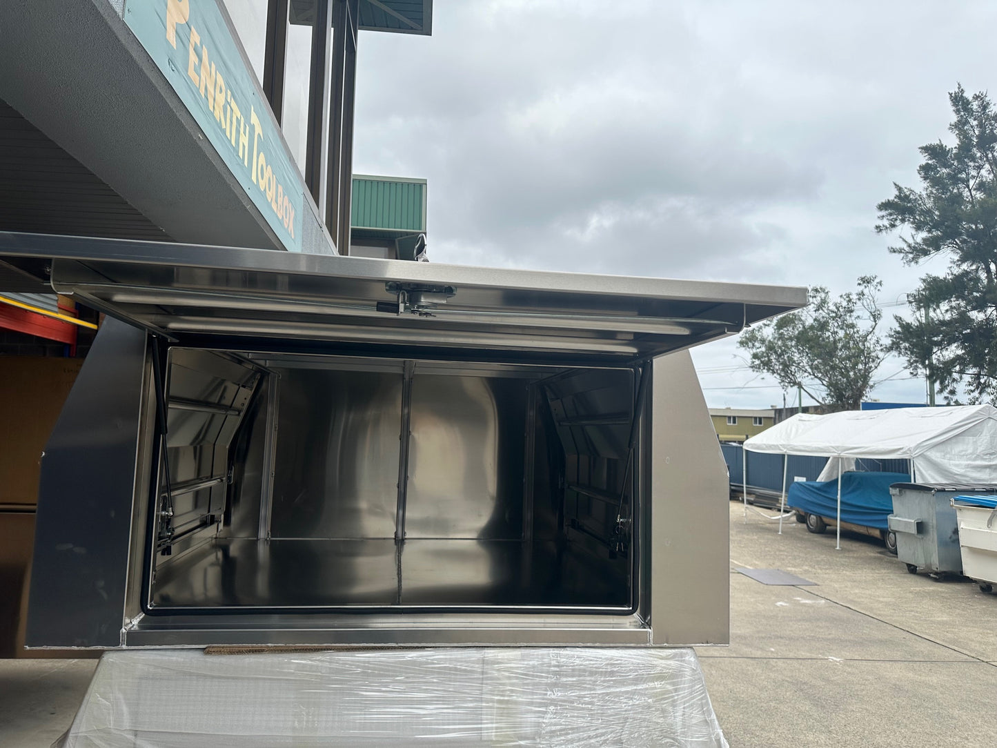 New Arrival!!! 1800mm Standard Canopy - 2.5mm Aluminium Flat plate - 3 Doors