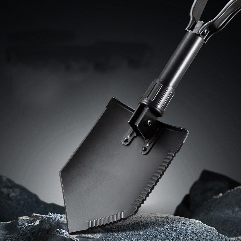 580mm Heavy Duty Survival Foldable Shovel Camping gardening steel Shovel
