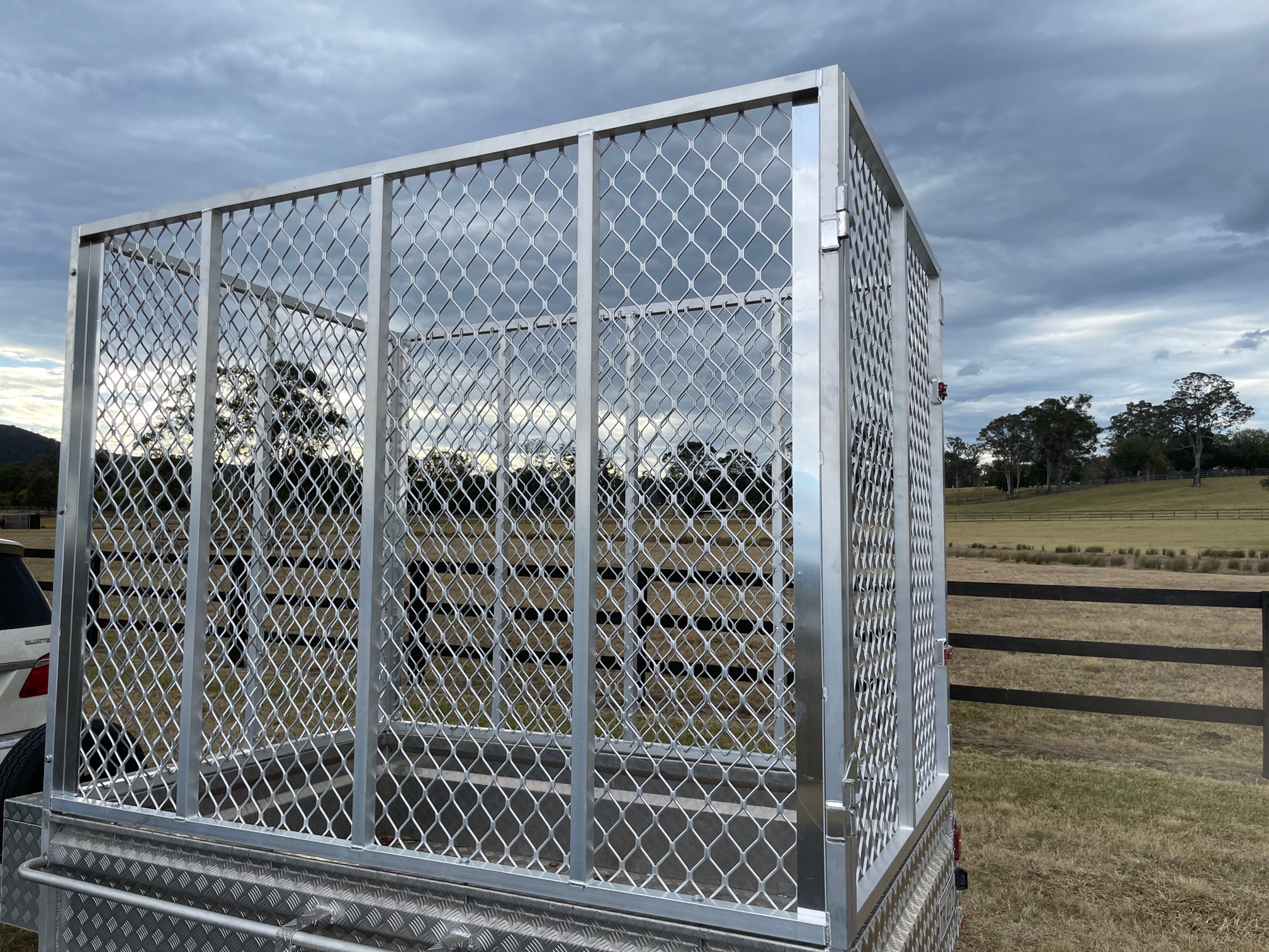 Easter Sale!!! 8x5 Aluminum Trailer Cage Penrith Toolbox