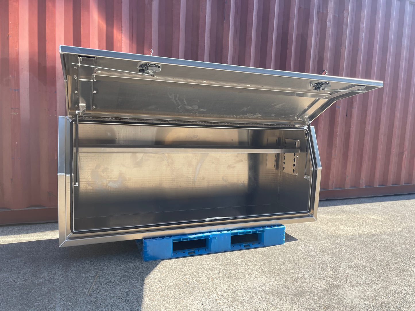 AFD216085FP - 2100mm x 600mm x 850mm Aluminum Flat Plate Marine Grade