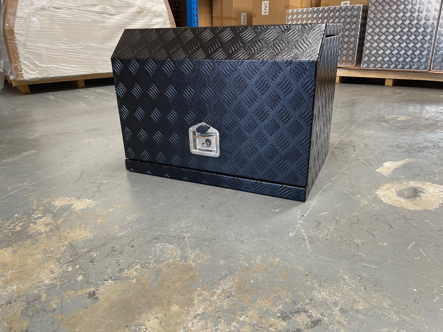 Black Generator Box - Large 750mm x 500mm Wide x 550mm High