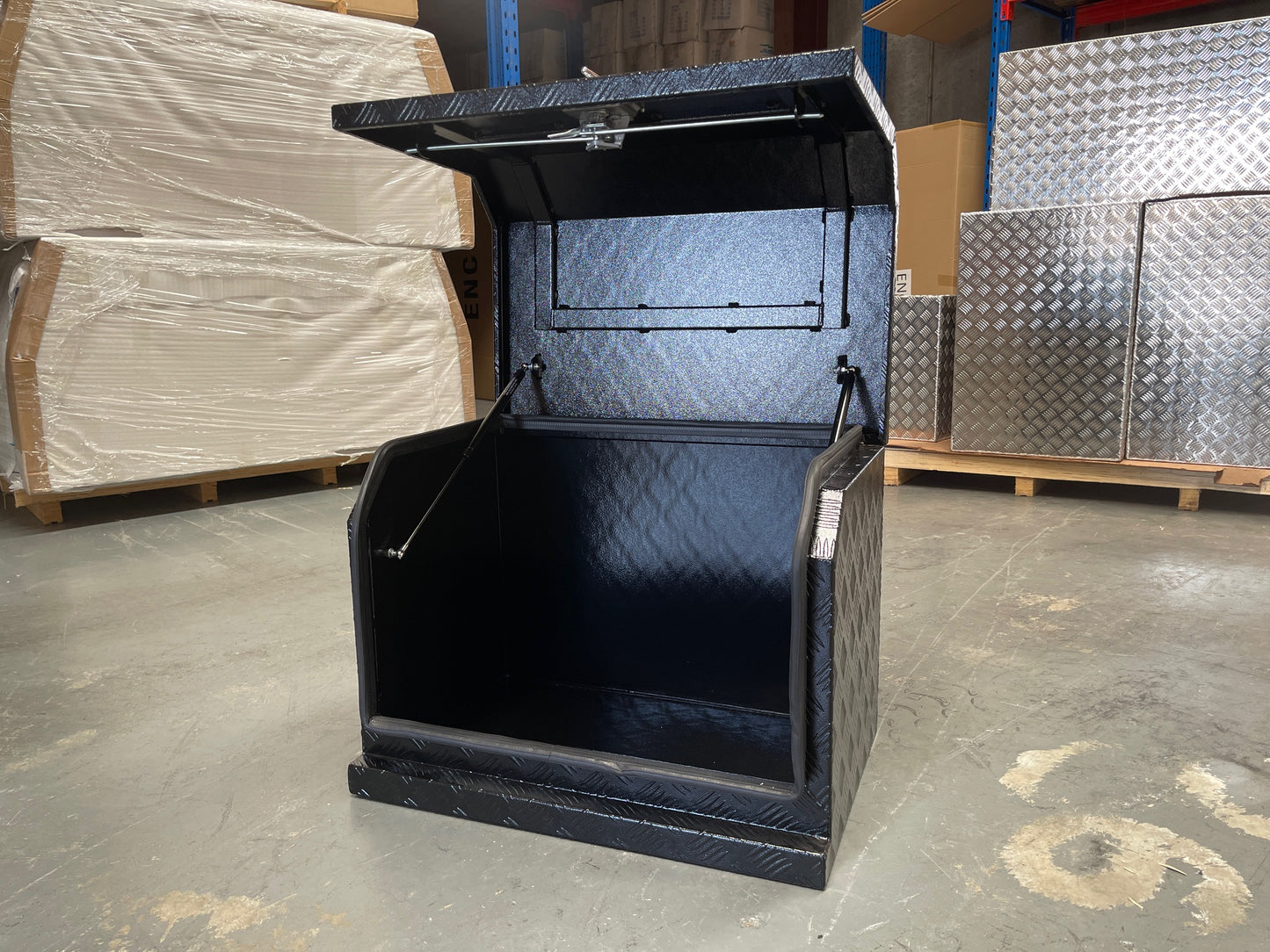 Black Generator Box - Standard 620mm x 400mm Wide x 500mm High