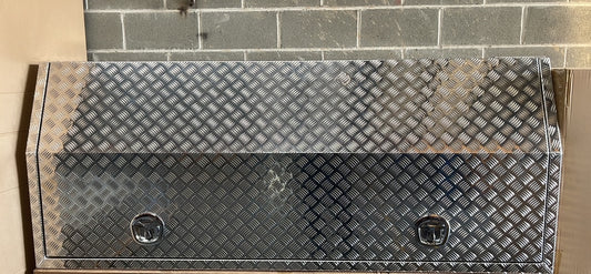 AFD216085CP - 2100mm x 600mm x 850mm Aluminum Checker Plate Toolbox