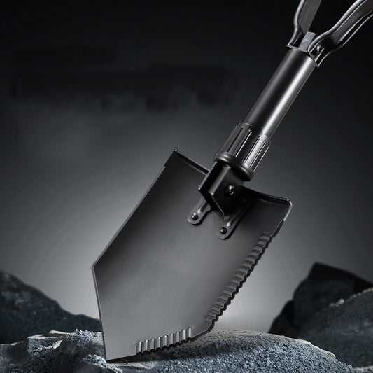 580mm Heavy Duty Survival Foldable Shovel Camping gardening steel Shovel