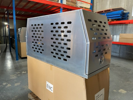Flat Alloy Full Dog Cage - Marine Grade