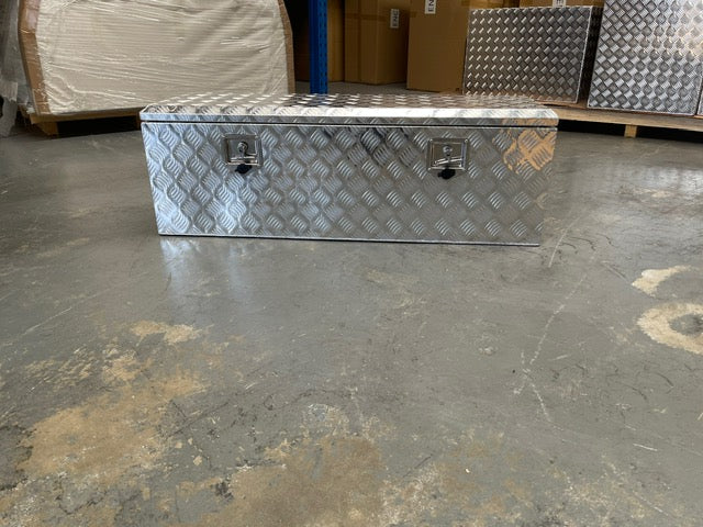1200mm Top Opening Box - Checker Plate