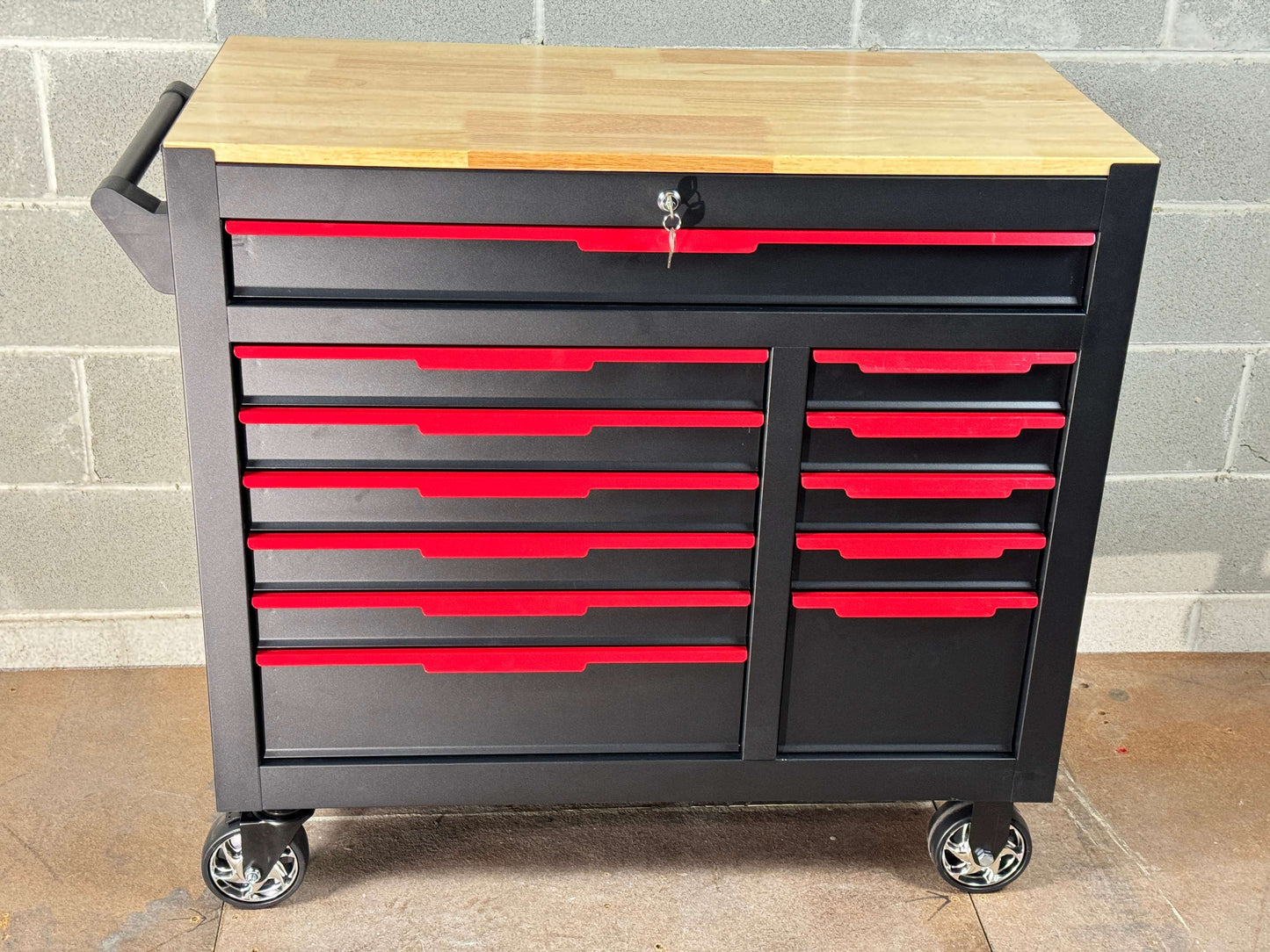 Super Sale while stock last!!! Heavy Duty 12 Drawer Tool Trolley Tool Cabinet Garage Tool Bench