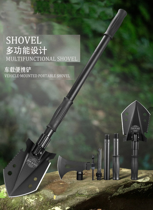 700mm Multifunction Tactical Shovel Outdoor Folding Camping Survival Tools